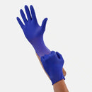 GLOVES GOLDEN HANDS NITRILE POWDER FREE COOL BLUE 100pcs