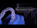 3D PRINTING RESIN KEYSPLINT SOFT 385nm-405nm 1kg