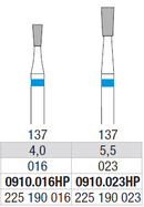 TUNGSTEN CARBIDE BUR HP CROSS CUT 137 INVERTED CONE EDENTA