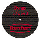 CUTTING DISCS DYNEX RENFERT
 FOR NON PRECIOUS AND MODEL CASTING METAL ALLOYS 38 000rpm