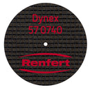 CUTTING DISCS DYNEX RENFERT
 FOR NON PRECIOUS AND MODEL CASTING METAL ALLOYS 38 000rpm