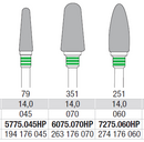 TUNGSTEN CARBIDE BUR HP TRANSVERSE CUT SOFT BASE TRIMMER EDENTA