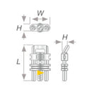 EXPANSION SCREW VECTOR 440 1pcs SCHEU