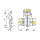EXPANSION SCREW VECTOR 750 1pcs SCHEU