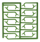 PREFORMED WAX CLASPS INTERDENT
WAX PATTERNS