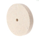 FELT POLISHER WHEEL ROUND UNMOUNTED MEDIUM 1pcs