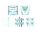 GEO PREFORMED WAX CLASPS RENFERT
-WAX PATTERNS