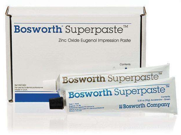 ZINC OXIDE EUGENOL IMPRESSION PASTE SUPERPASTE STANDARD KIT 212g+92g