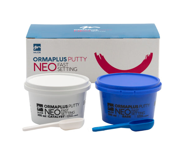 IMPRESSION SILICONE PUTTY ORMAPLUS NEO 2X300ml