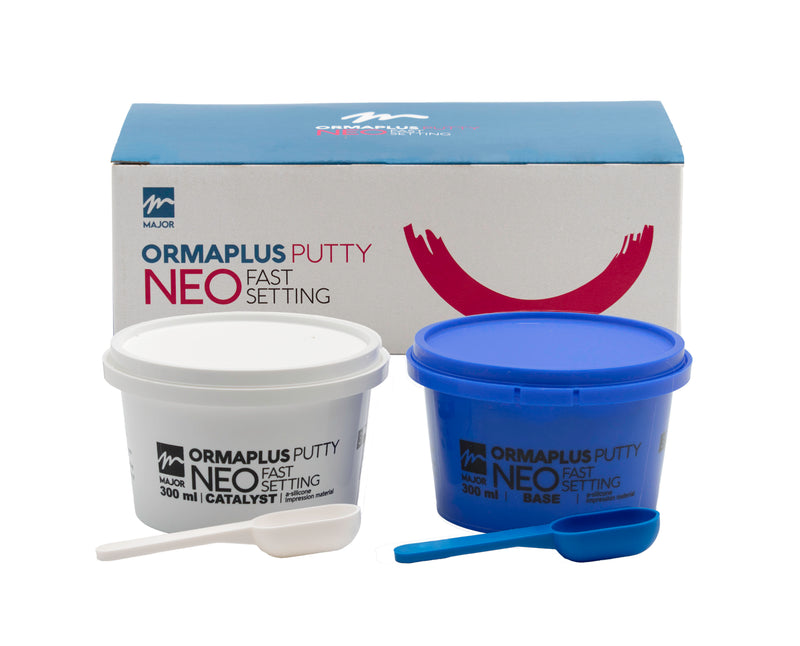 IMPRESSION SILICONE PUTTY ORMAPLUS NEO 2X300ml
