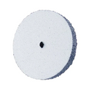 RUBBER WHEEL WHITE ROUND SE 22MM EVE 100pcs