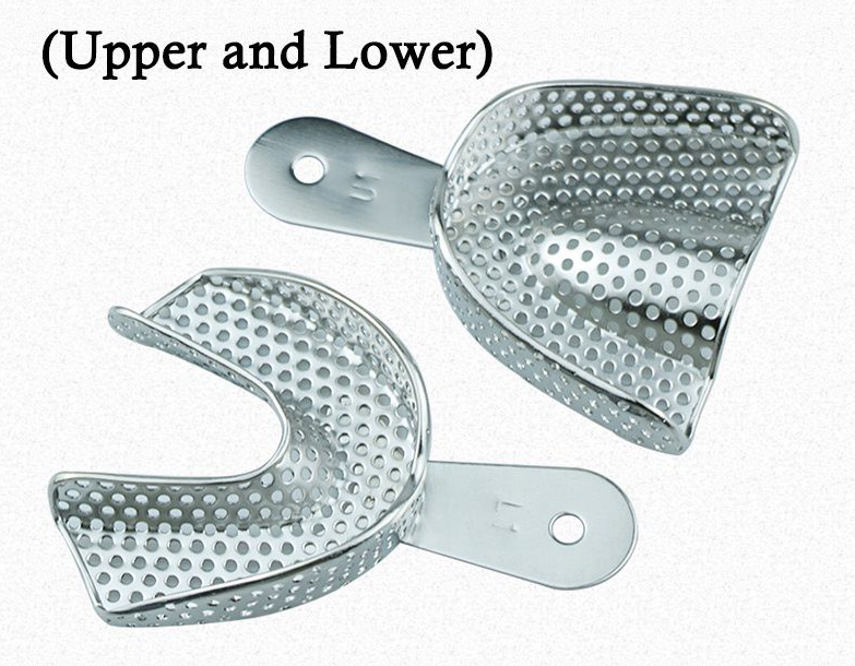 IMPRESSION TRAY METAL CH U+L SET 2pcs