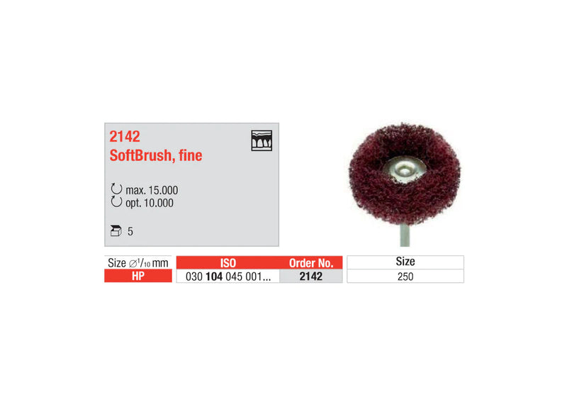 SCOTCHBRITE WHEEL MOUNTED EDENTA