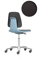CHAIR LABSIT BIMOS SWIVEL BLACK ANTHRICITE INTEGRAL FOAM POLISHED BASE