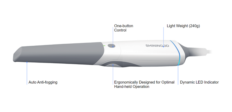 INTRAORAL SCANNER SHINING 3D AORALSCAN 3