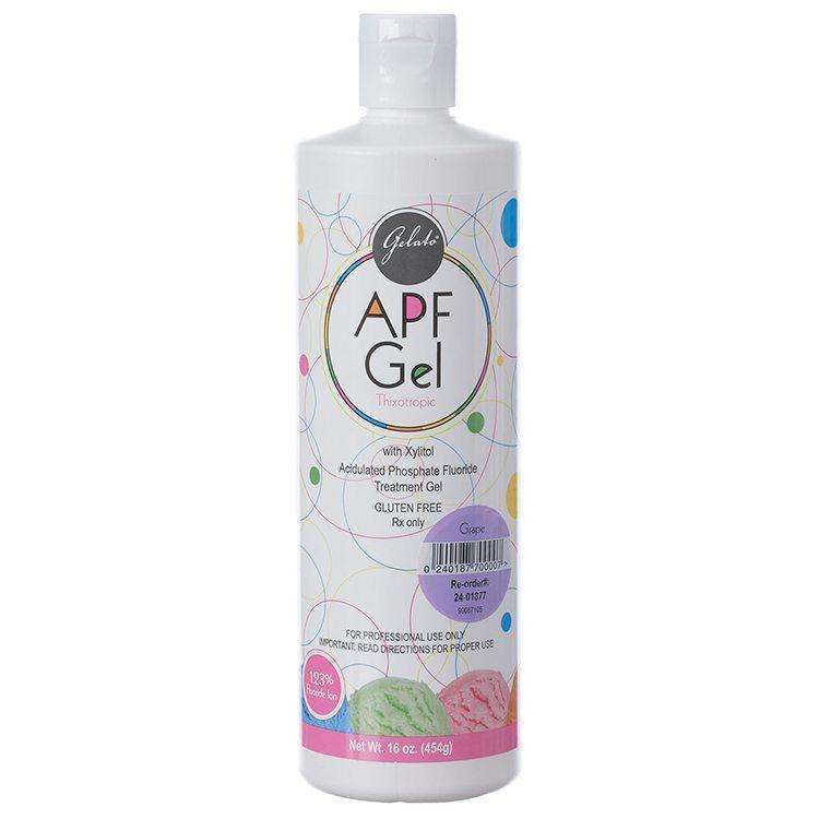 FLUORIDE GEL APF 1.23% GELATO 454g