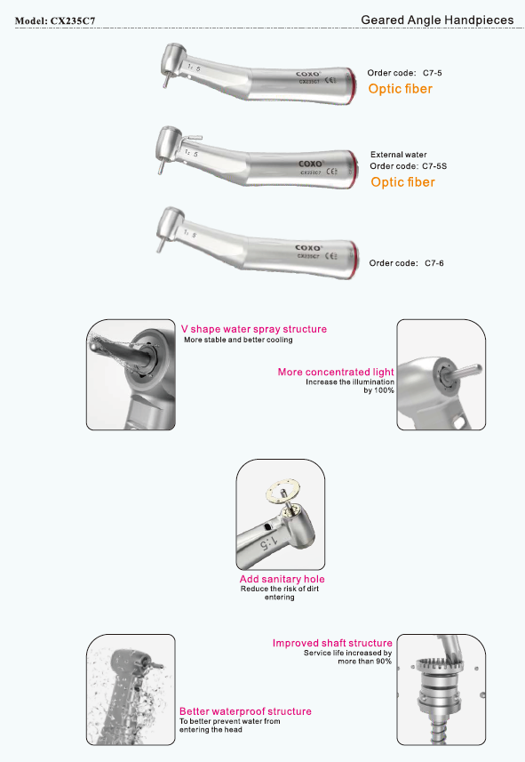 CHAIRSIDE HIGH SPEED CONTRA SPEED INCREASE INTERNAL  COXO