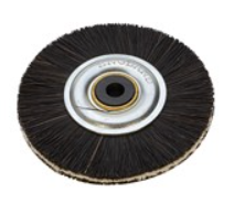 METAL CENTRED BRUSH 1pcs STIFF WITH COTTON INSERT