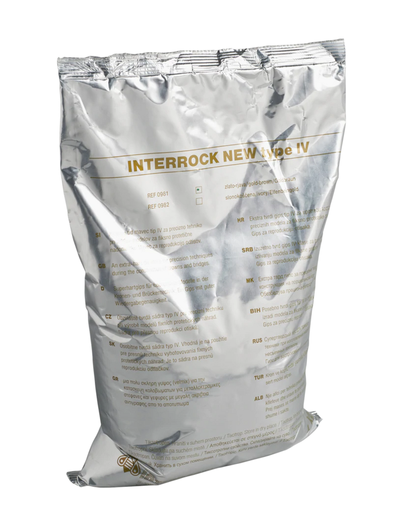 PLASTER DIE STONE INTERROCK NEW TYPE IV PREMIUM INTERDENT