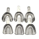 IMPRESSION TRAY METAL 3 SETS S/M/L 6pcs