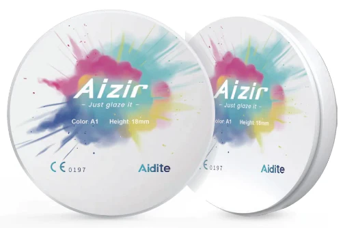 ZIRKONZAHN 95mm AIZIR B, C & D SHADES ZIRCONIA AIDITE