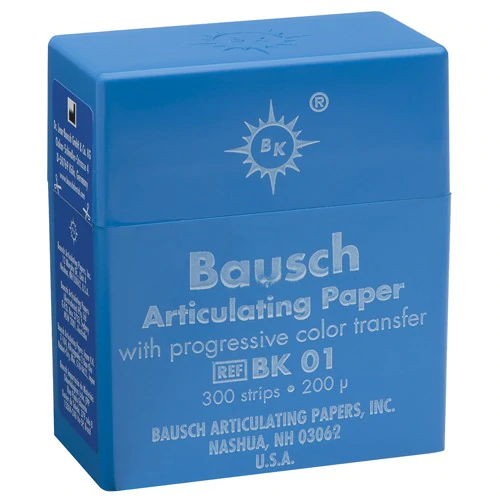 BAUSCH ARTICULATING PAPER BLUE BK1