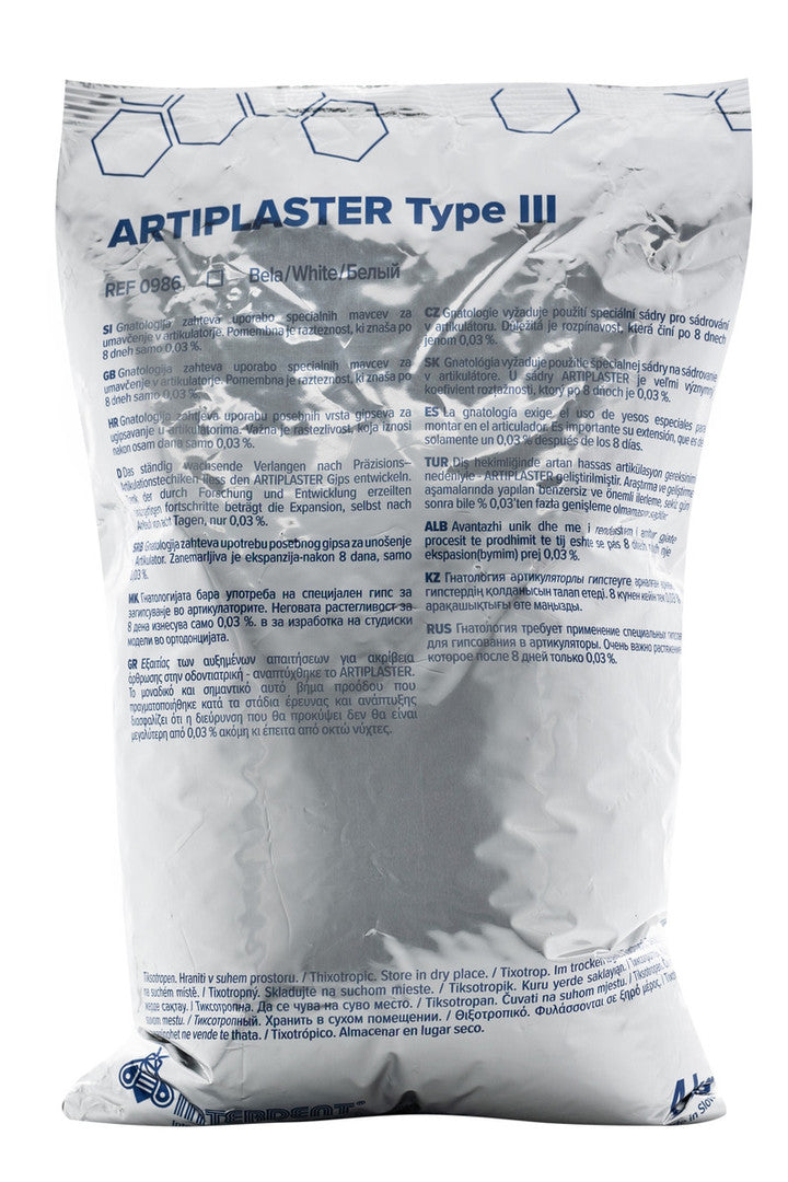 PLASTER ARTIPLASTER TYPE III INTERDENT