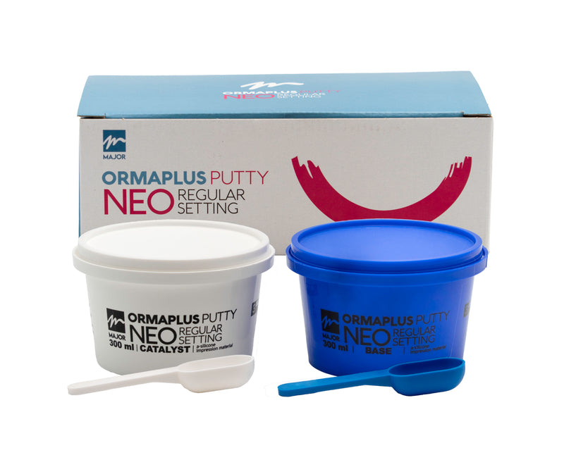 IMPRESSION SILICONE PUTTY ORMAPLUS NEO 2X300ml
