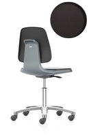 CHAIR LABSIT BIMOS SWIVEL BLACK ANTHRICITE INTEGRAL FOAM POLISHED BASE