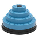 BUR HOLDER ROUND BLUE 120 HOLES ROTATES