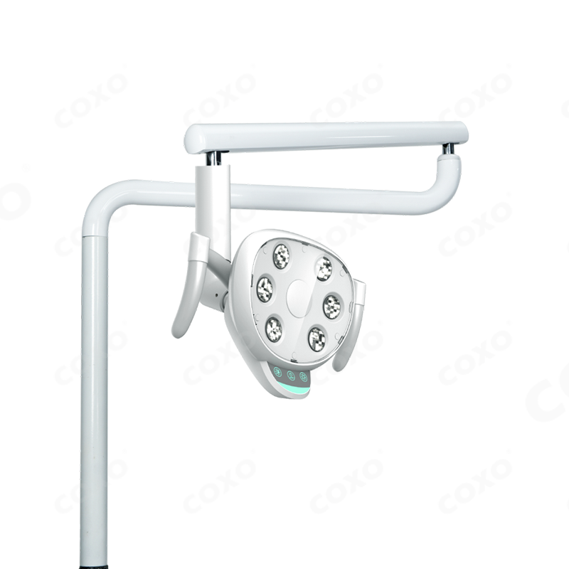 LIGHT CHAIRSIDE LED DENTAL OPERATING LIGHT ROUND 6 LIGHT COXO