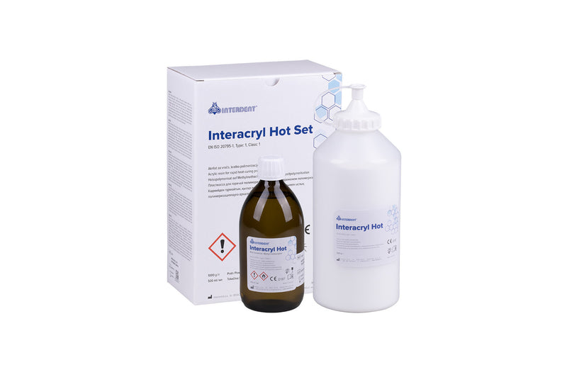 HEAT CURE POWDER & LIQUID INTERACRYL C10 INTERDENT