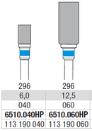 TUNGSTEN CARBIDE BUR HP CROSS CUT 296 BARREL EDENTA