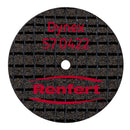 CUTTING DISCS DYNEX RENFERT
 FOR NON PRECIOUS METAL ALLOYS