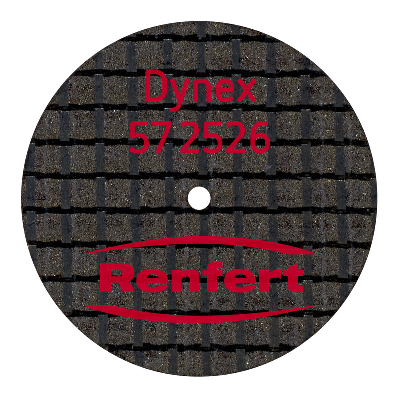 CUTTING DISCS DYNEX RENFERT
 FOR PRECIOUS AND NON PRECIOUS METAL ALLOYS