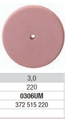 RUBBER WHEEL PINK EXA CERAPOL EDENTA
