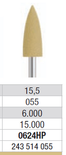 POLISHER FOR PMMA EXASTAR EDENTA