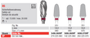 TUNGSTEN CARBIDE BUR HP LEFT HAND EDENTA