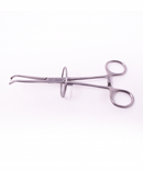 HAEMOSTAT FORCEPS CURVED SPOT CLIP