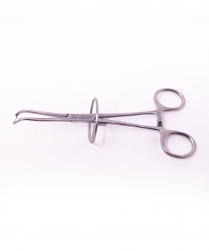 HAEMOSTAT FORCEPS CURVED SPOT CLIP