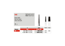 DIAMOND BUR HP D848 FLAT END TAPER LONG EDENTA