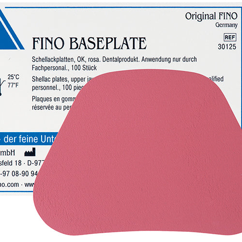 SHELLAC BASE PLATES