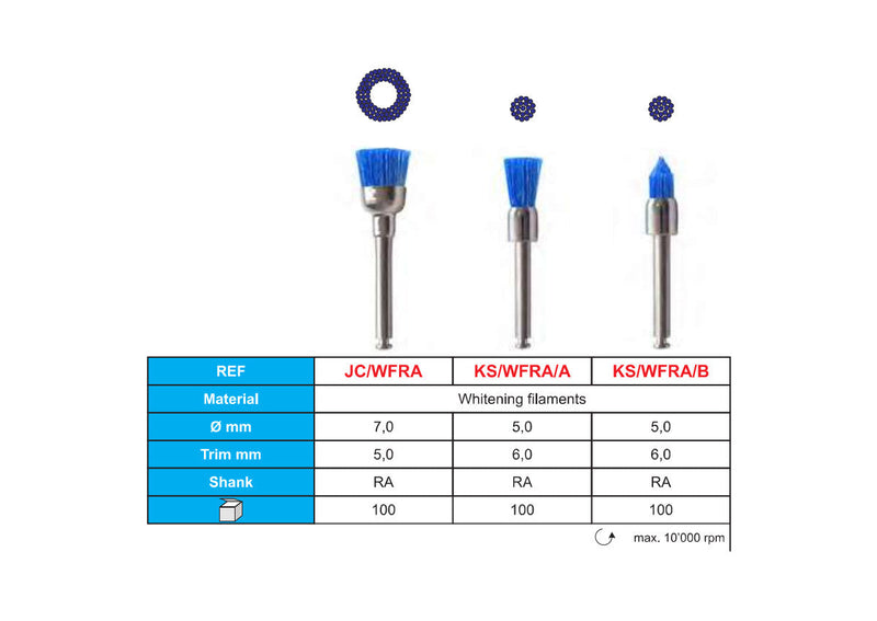 PROPHY BRUSHES WHITENING STODDARD
