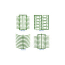 PREFORMED WAX CLASPS INTERDENT
WAX PATTERNS
