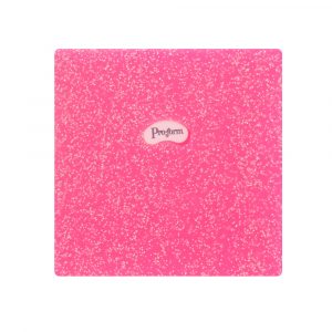 MOUTH GUARD KS SQ GLITTER PINK PROFORM 6pcs