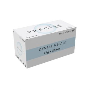 DENTAL NEEDLE PRCISE 27g X 25mm 100pcs
