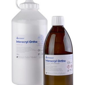 ORTHO POWDER INTERACRYL TRANSPARENT 1kg INTERDENT