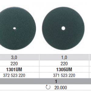 RUBBER WHEEL GREEN ROUND SE 22mm STEELPROFI 100pcs