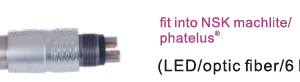 CHAIRSIDE HANDPIECE SP QUICK COUPLING HIGH SPEED HP NSK LED FIBRE OPTIC 6HOLE OLD TYPE