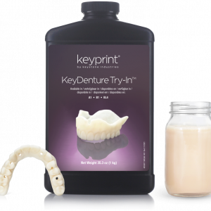 3D PRINTING RESIN KEYDENTURE TRY-IN 385nm-405nm